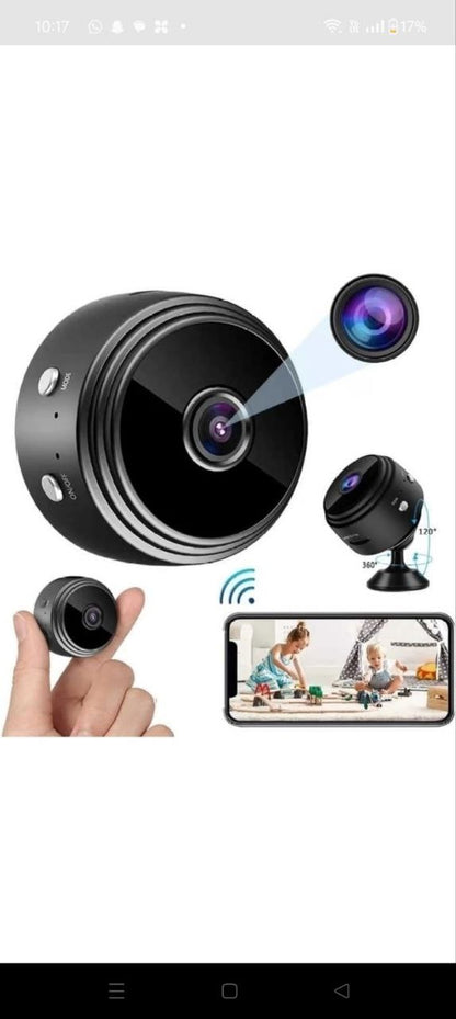 AB SmartEye Mini Wireless WiFi Security Camera | HD 1080p Indoor Video Recorder